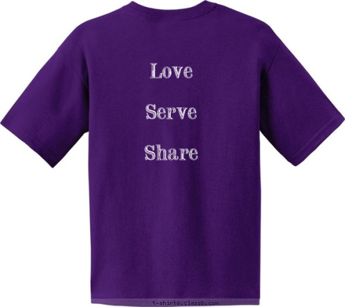 Love
Serve
Share United Methodist Church Button Memorial  Love    
   
Serve        
       
Share  T-shirt Design 