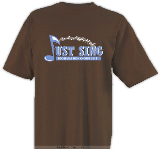 Just sing chorus T-shirt Design
