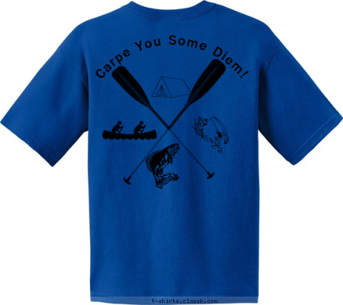 2010 Northern Tier Carpe You Some Diem! Canoeing
Gladiators Troop 611 T-shirt Design 