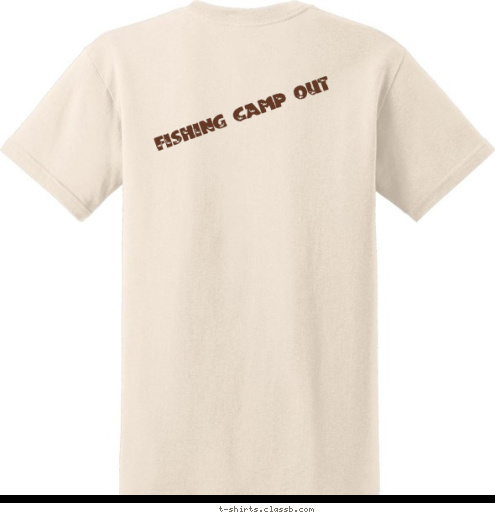 FISHING CAMP OUT PEA RIDGE, FL Pack 419 CUB SCOUT T-shirt Design 