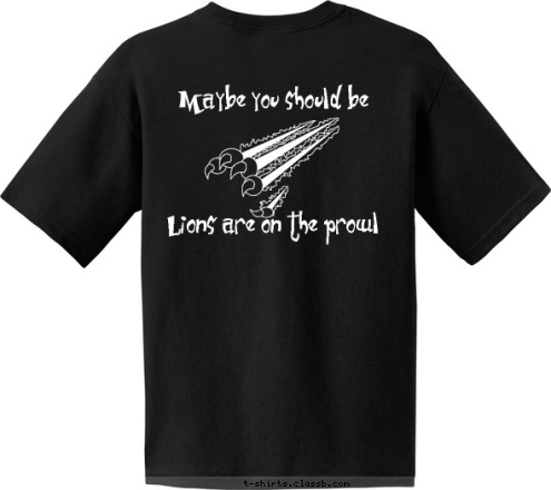 Maybe you should be


Lions are on the prowl

 Pack 53? Of The Dark Are You Afraid T-shirt Design 