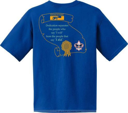 Merit Badge Counselor T-shirt Design GND Merit Badge Counselor