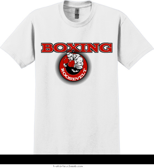 ROOSEVELT BOXING T-shirt Design 