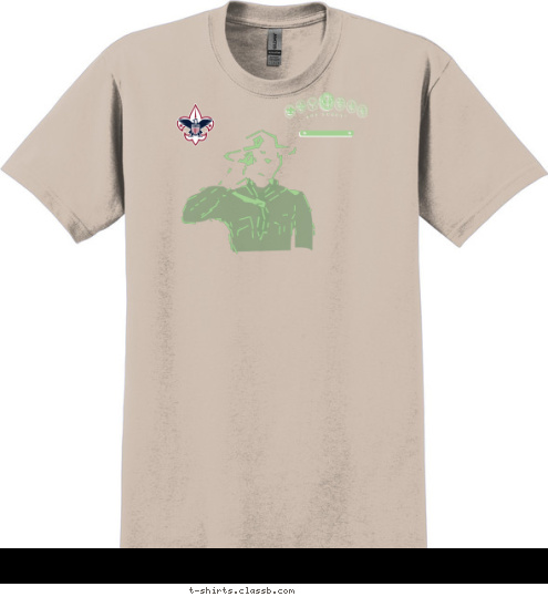 Ldr Outting shirt T-shirt Design Boy Scout Ldr