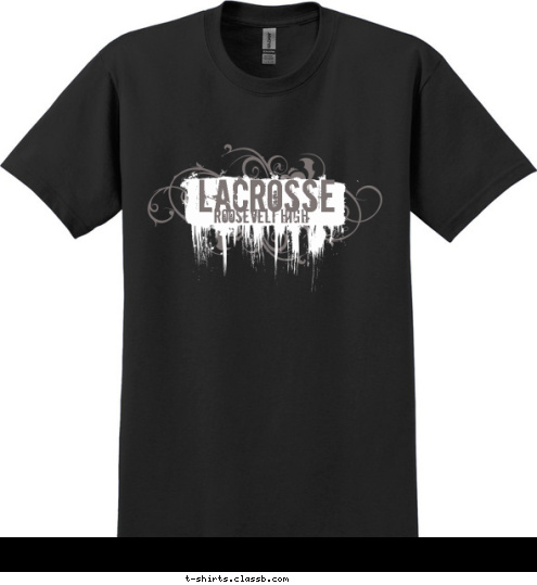 ROOSEVELT HIGH LACROSSE T-shirt Design 