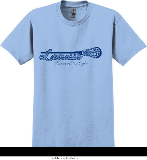 Roosevelt High Lacrosse T-shirt Design 