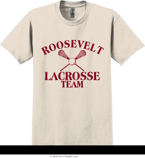 TEAM LACROSSE ROOSEVELT T-shirt Design 