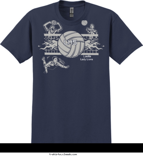  Lady Lions Luella  LHS T-shirt Design 