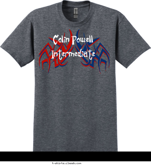 Colin Powell Intermediate T-shirt Design 