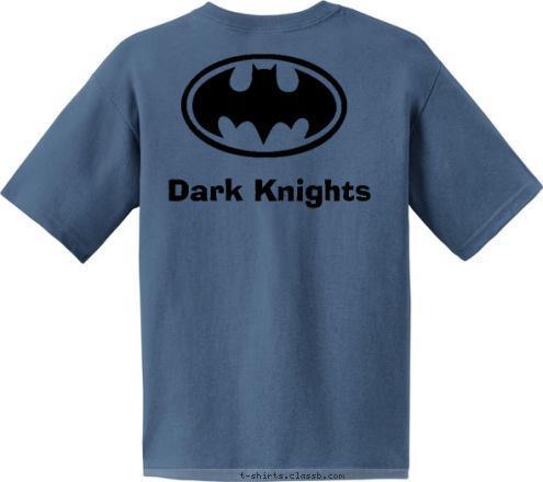 Dark Knights  Troop 1720  T-shirt Design 