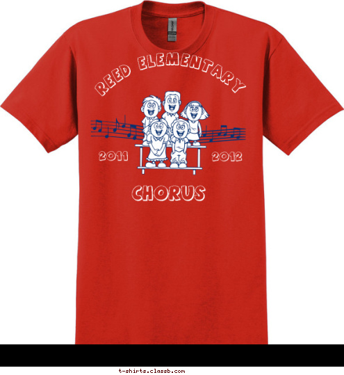 2012

 2011 CHORUS REED ELEMENTARY T-shirt Design sp2002