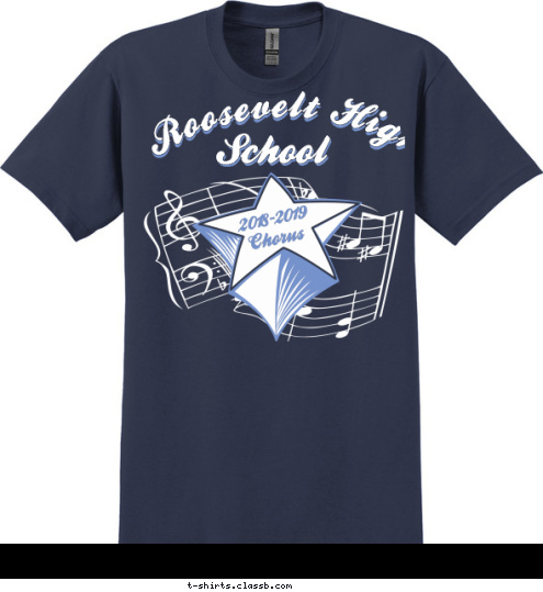 2011-2012
Chorus School School Roosevelt High Roosevelt High T-shirt Design sp2003