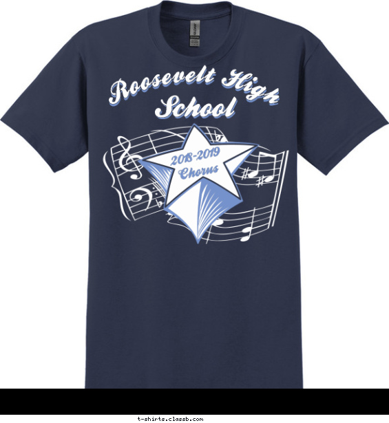Chorus Stars T-shirt Design