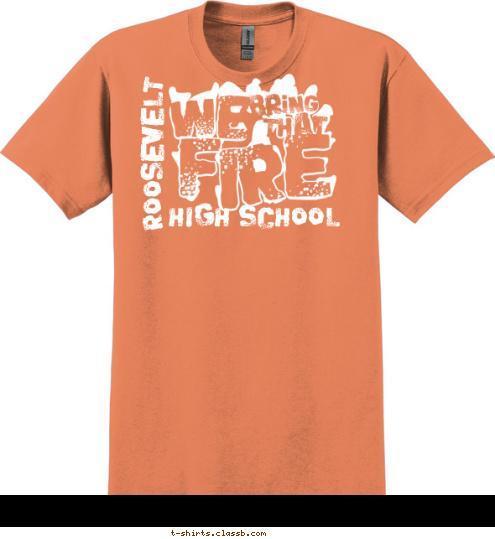 HIGH SCHOOL ROOSEVELT T-shirt Design sp2044