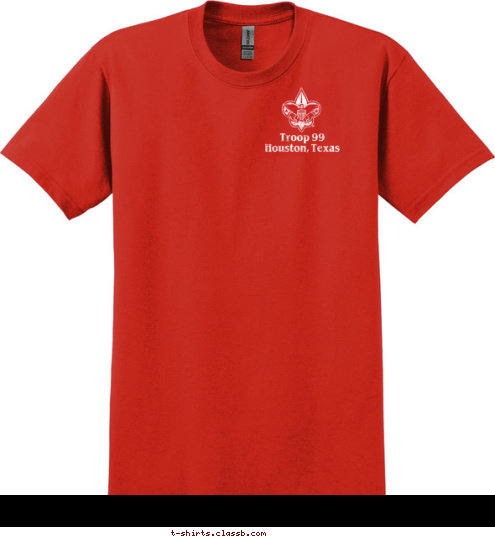 1983 Troop 99
Houston, Texas est Houston Texas TROOP  99 T-shirt Design 