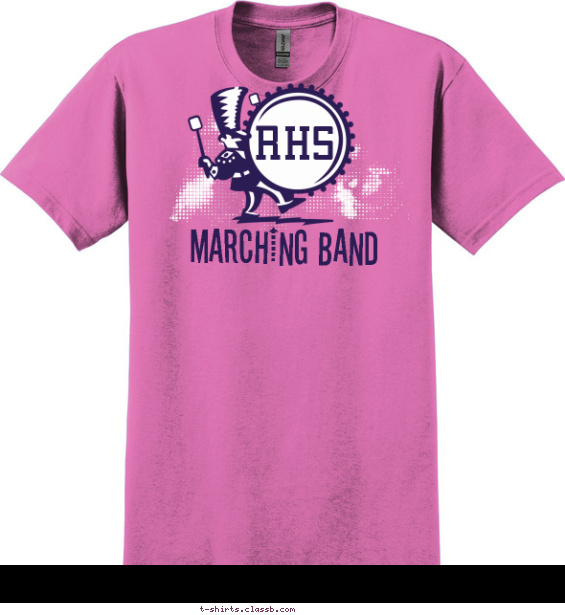 Drumming Marching Band Shirt T-shirt Design