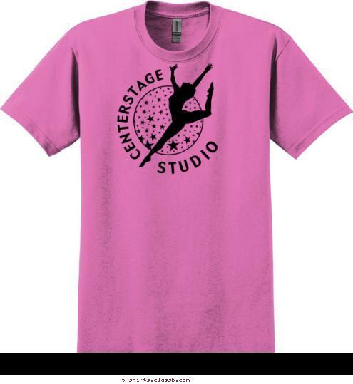 STUDIO CENTERSTAGE            .           T-shirt Design 