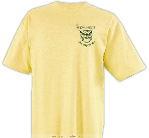 Hooters! *(Shouted loud and proud) 5  Owl Patrol  Wood Badge SR-876 Owls  SR-876 T-shirt Design 