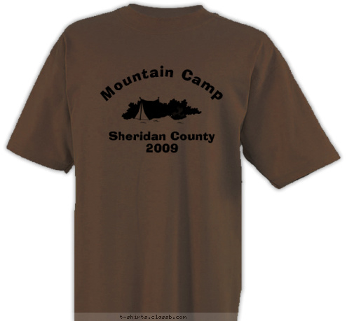 Sheridan County
2009 Mountain Camp T-shirt Design 