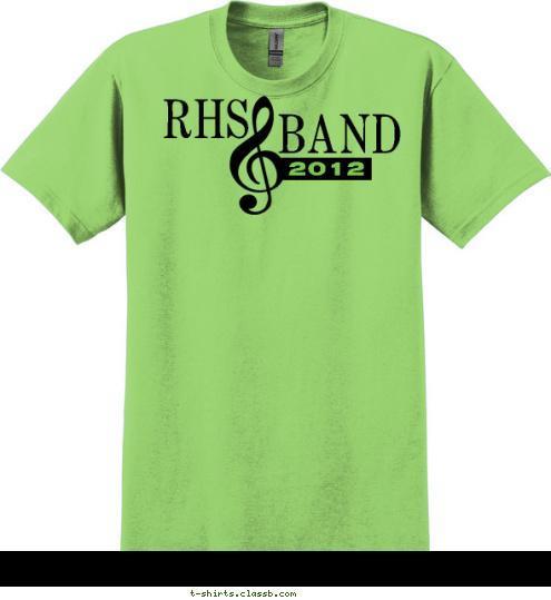 RHS BAND





 2012





 T-shirt Design SP2051