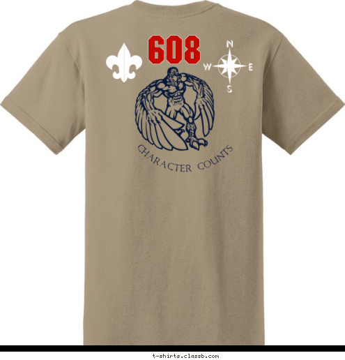   CSA  Character Counts 608  Character Counts Florida CSA 608 PACK Fort Lauderdale PACK 608 T-shirt Design Pack 608