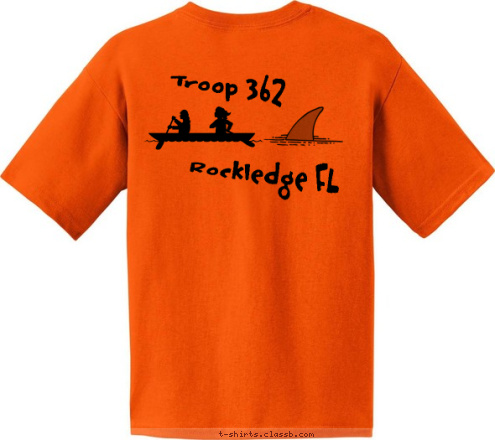 Rockledge FL Your text here! Troop 155
 Troop 362 Rockledge FL T-shirt Design 