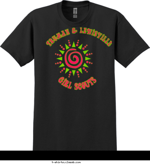 Girl Scouts Truman & Lewisville T-shirt Design 