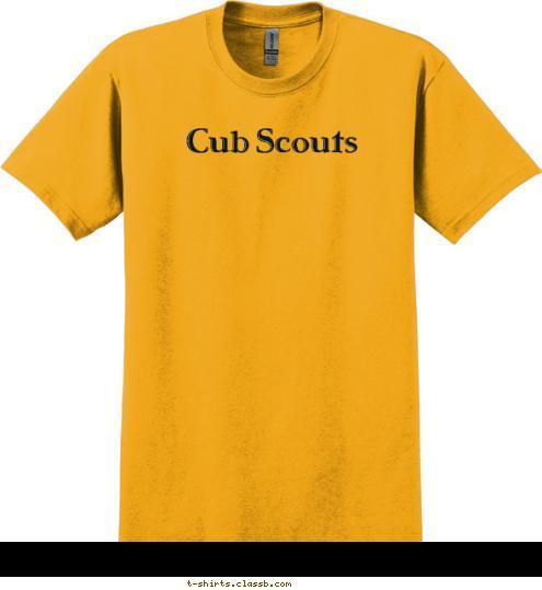 Cub Scouts T-shirt Design 