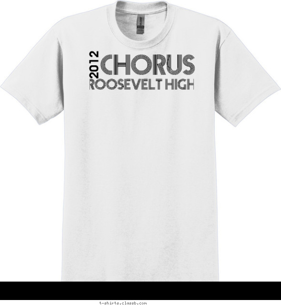 Disco Chorus Shirt T-shirt Design