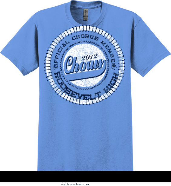 Official Chorus Seal T-shirt Design