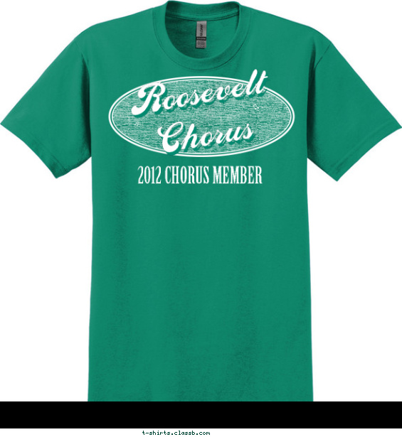 Classic Chorus Member Shirt T-shirt Design