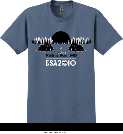 Troop 28 Rising Sun, MD T-shirt Design 