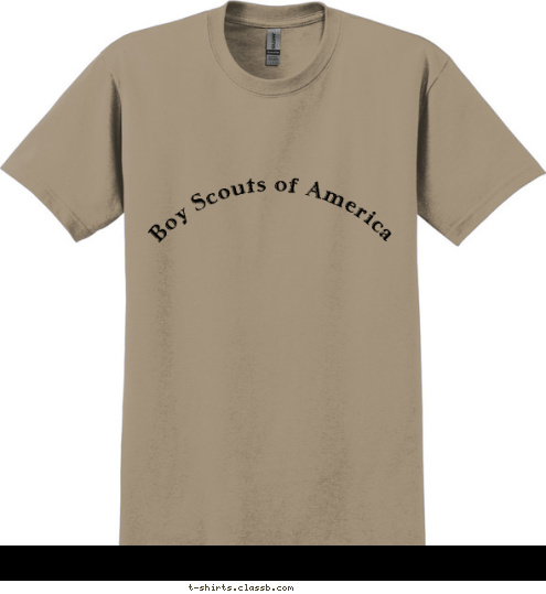 Troop 2535 Boy Scouts of America T-shirt Design 