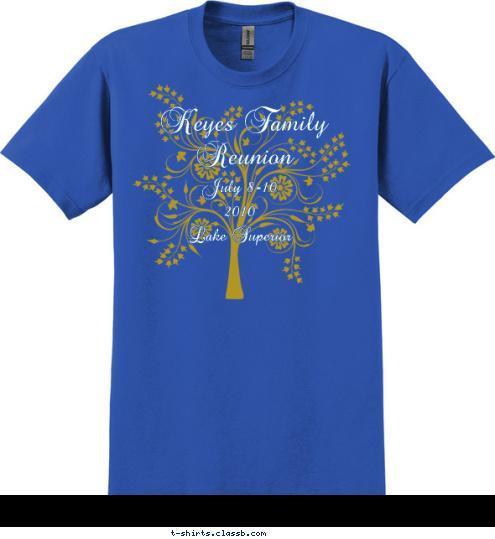 Custom T-shirt Design tree, family reunion