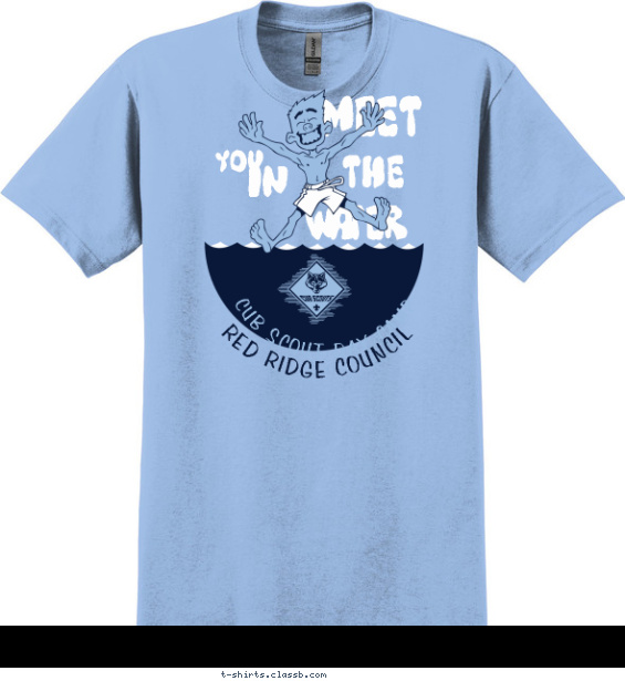 Day Camp Splash Shirt T-shirt Design
