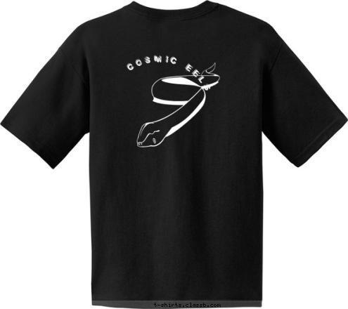 COSMIC EELS HOUSTON, TEXAS 84 TROOP BSA T-shirt Design 