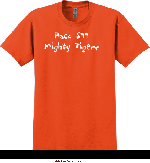 Pack 577
Mighty Tigers T-shirt Design 