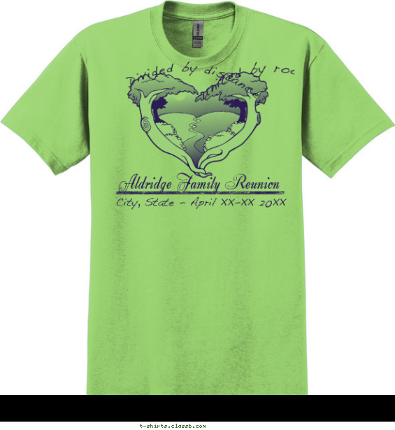 A Family Tree of Hearts Shirt T-shirt Design