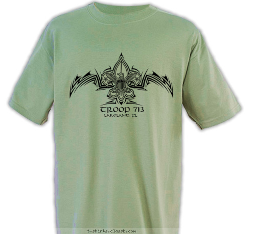 LAKELAND, FL TROOP 713 T-shirt Design 