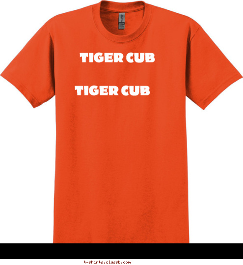 TIGER CUB TIGER CUB T-shirt Design 