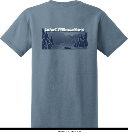 CasPac492WillametteDistrict Stayton 477 T-shirt Design Troop477StaytonCasPac492WillDist