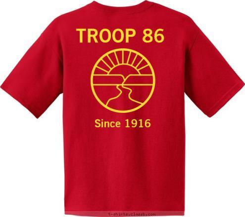 TROOP 86

STROUDSBURG, PA Since 1916 Stroudsburg, PA TROOP 86 Troop 86 T-shirt Design Troop 86 Stroudsburg