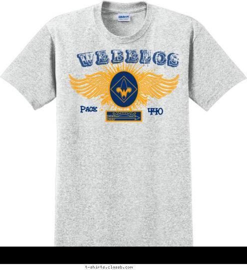 Your text here! INVERNESS, IL Pack 440 WEBELOS T-shirt Design Pack 440 Webelos