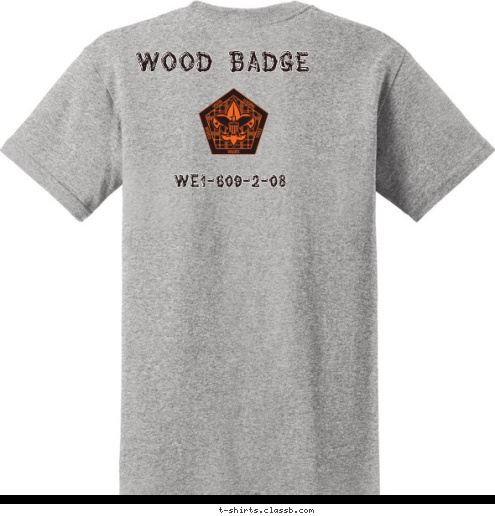 ® SR497 Semper Sly Fox Patrol WOOD BADGE
CAMP PARSONS
2008 WE1-609-2-08 Wood Badge T-shirt Design Fox Patrol 2