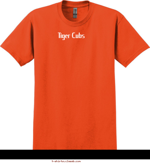 Tiger Cubs T-shirt Design 