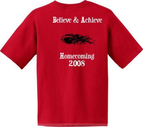 Oshkosh Lourdes Knights Football    Homecoming 2008 Believe & Achieve
  Homecoming
2008

  Oshkosh Lourdes
Knights Football

  T-shirt Design 