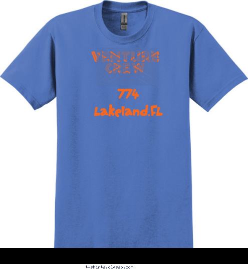 774
Lakeland,FL Venture Crew  Crew
774
 T-shirt Design 