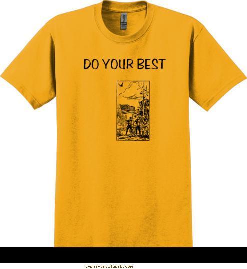 DO YOUR BEST T-shirt Design 