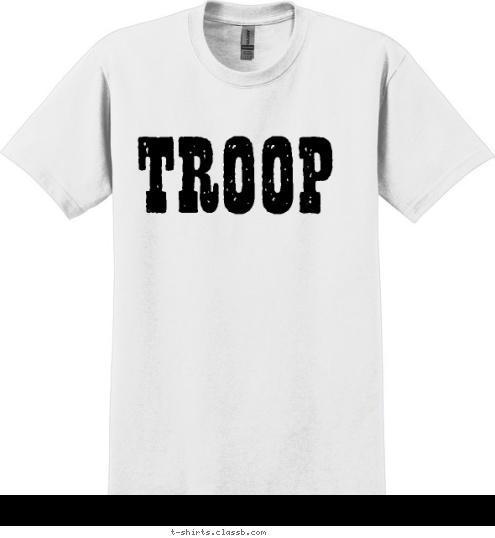 TROOP T-shirt Design 
