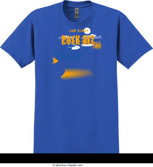 GAITHERSBURG,
MD CUB SCOUT PACK 232 T-shirt Design 